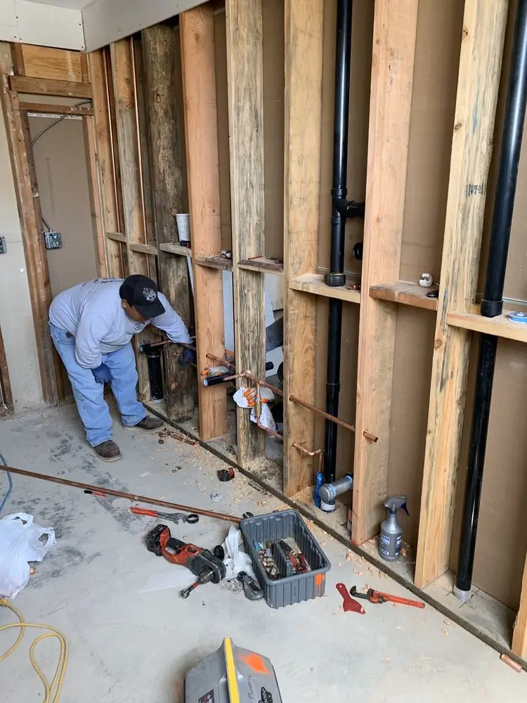 Commercial rough-in plumbing for Trenchless Sewer Repair in Searcy